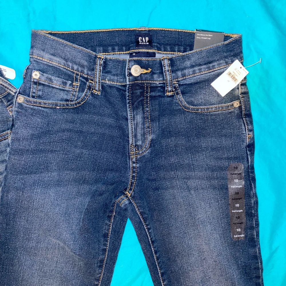 NWT Abercrombie & Gap straight leg jeans - Picture 3 of 7